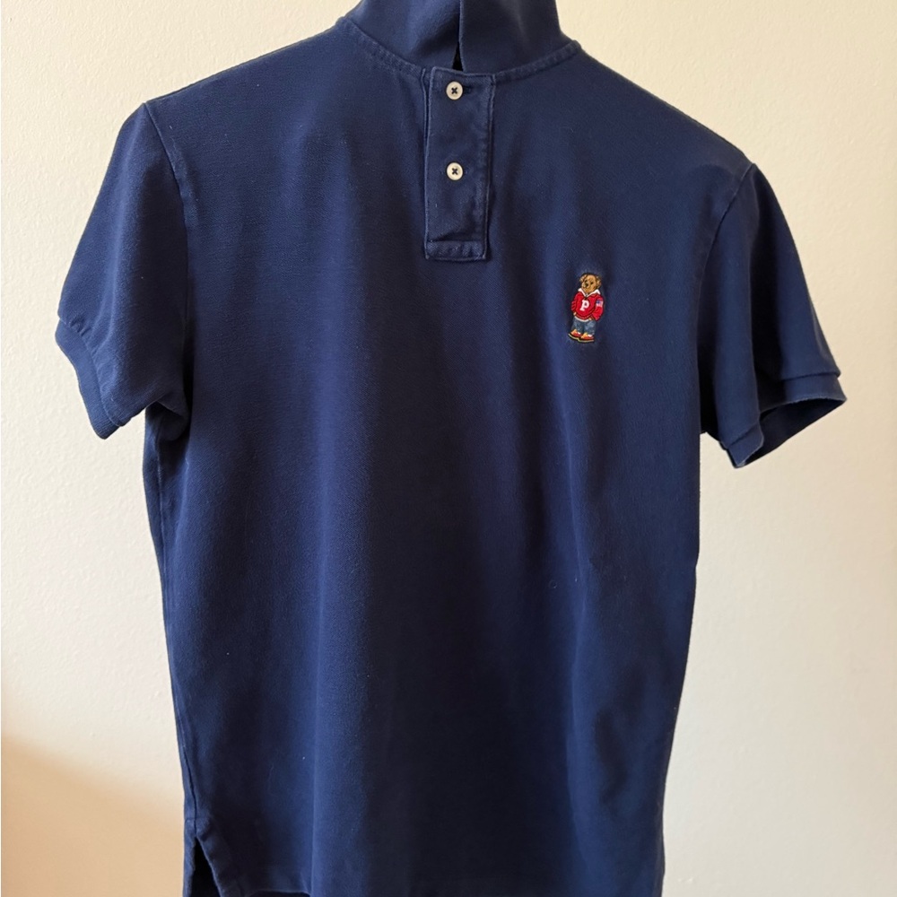Polo by Ralph Lauren Dark Blue Polo Shirt - Picture 4 of 9